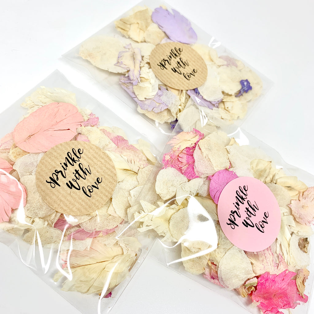 Clear Packets - Dollz Confetti
